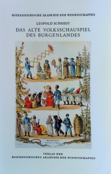 Das alte Volksschauspiel des Burgenlandes
