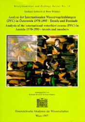 Analyse der Internationalen Wasservogelzählungen (IWC) in Österreich1970-1995 - Trends und Bestände