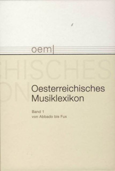 Österreichisches Musiklexikon / Österreichisches Musiklexikon