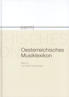 Österreichisches Musiklexikon / Österreichisches Musiklexikon Band 3