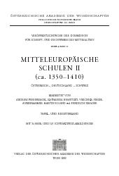 Mitteleuropäische Schulen II (ca. 1350-1410)