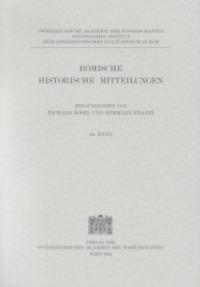 Römische Historische Mitteilungen / Römische Historische Mitteilungen