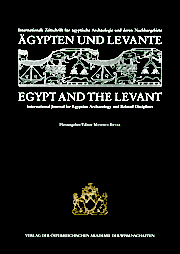 Ägypten und Levante /Egypt and the Levant. Internationale Zeitschrift... / Ägypten und Levante /Egypt and the Levant. XII