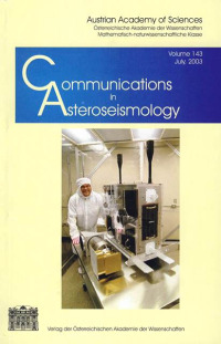 Communications in Asteroseismology, Vol. 143/2003
