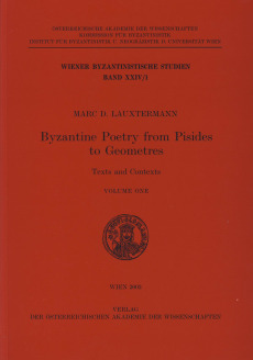 Byzantine Poetry from Pisides to Geometres