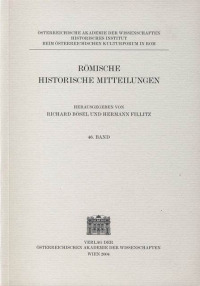 Römische Historische Mitteilungen / Römische Historische Mitteilungen Band 46/2004