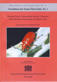 Checklisten der Fauna Österreichs, Nummer 1: Chrysomelidae (Insecta: Coleoptera), Scutacardidae (Arachnida: Acari)