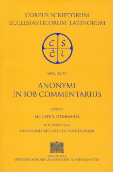 Anonymi in Iob commentarius