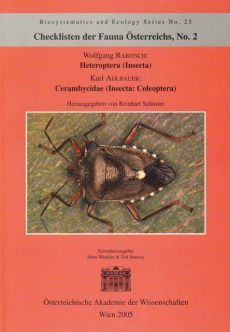 Checklisten der Fauna Österreichs, Nr. 2 – Heteroptera (Insecta) Cerambycidae (Insecta: Coleoptera)