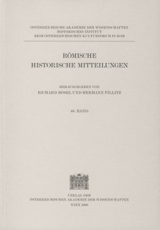 Römische Historische Mitteilungen / Römische Historische Mitteilungen Band 48/2006