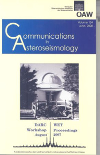 Communications in Asteroseismology Volume 154/2008