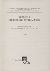 Römische Historische Mitteilungen Band 50/2008