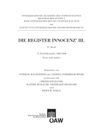 Die Register Innocenz' III., 11. Band