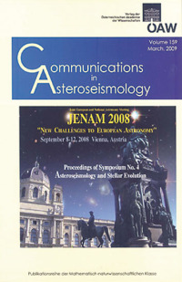 Communications in Asteroseismology Volume 159, 2009