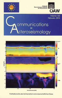Communications in Asteroseismology Volume 160 2010
