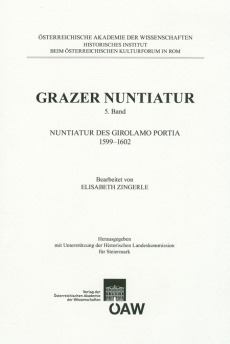 Grazer Nuntiatur 5. Band