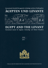 Ägypten und Levante XXI / Egypt and the Levant XXI (2011)