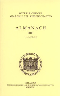 Almanach der Akademie der Wissenschaften / Almanach 161. Jahrgang 2011