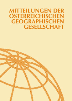 Mitteilungen der Österreichischen Geographischen Gesellschaft, Band 151