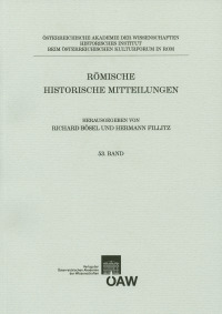 Römische Historische Mitteilungen, Band 53 (2011)