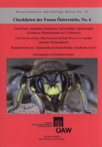 Checklisten der Fauna Österreichs, No. 6