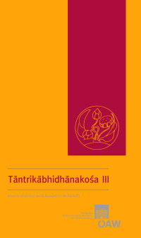 Tantrikabhidhanakośa III