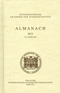 Almanach der Akademie der Wissenschaften / Almanach 2012 162. Jahrgang