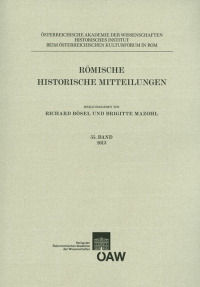 Römische Historische Mitteilungen 55/2013