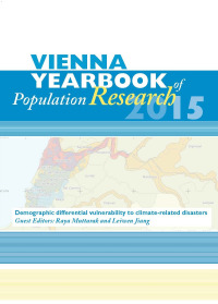 Vienna Yearbook of Population Research / Vienna Yearbook of Population Research 2015