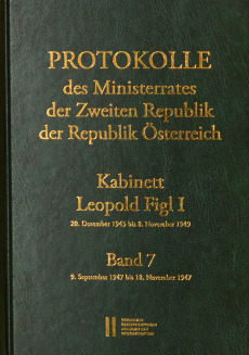 Protokolle des Ministerrates der Zweiten Republik, Kabinett Leopold Figl I