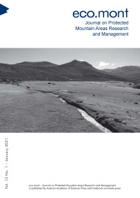 eco.mont – Journal on Protected Mountain Areas Research and Management, Vol. 13 / No. 1