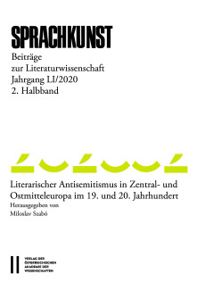 Sprachkunst ‒ Beiträge zur Literaturwissenschaft, Jahrgang LI/2020, 2. Halbband