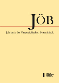 Jahrbuch der Österreichischen Byzantinistik, Band 70/2020