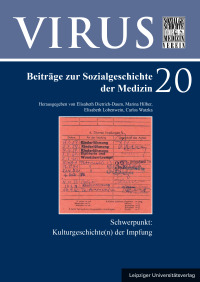 VIRUS – Beiträge zur Sozialgeschichte der Medizin, Band 20