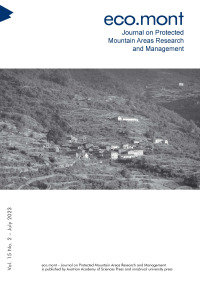 eco.mont – Journal on Protected Mountain Areas Research and Management, Vol. 15 / No. 2