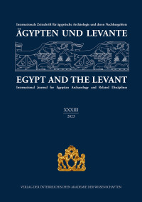 Ägypten und Levante XXXIII / Egypt and the Levant XXXIII (2023)