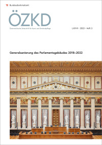Österreichische Zeitschrift für Kunst und Denkmalpflege LXXVII, Heft 3