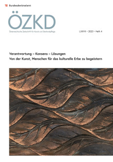 Österreichische Zeitschrift für Kunst und Denkmalpflege LXXVII, Heft 4