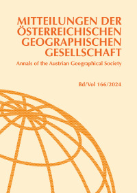 Mitteilungen der Österreichischen Geographischen Gesellschaft, Band 166