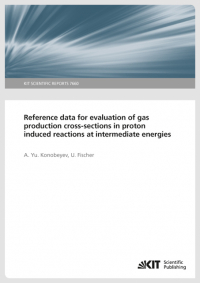 Reference data for evaluation of gas production cross-sections in proton induced reactions at intermediate energies (KIT Scientific Reports ; 7660)