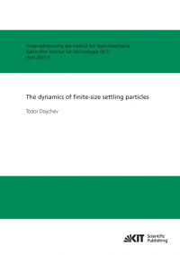 The dynamics of finite-size settling particles