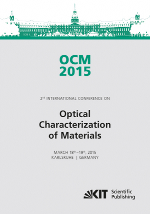 OCM 2015 – Optical Characterization of Materials – conference proceedings