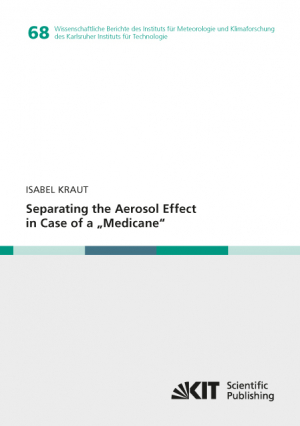 Separating the Aerosol Effect in Case of a “Medicane”