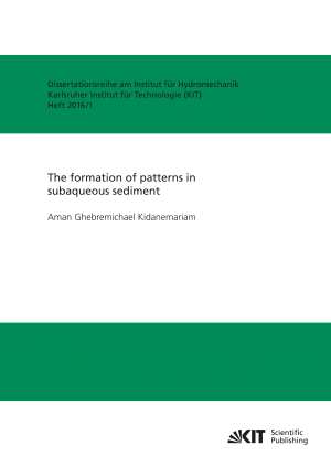 The formation of patterns in subaqueous sediment