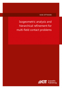 Isogeometric analysis and hierarchical refinement for multi-field contact problems
