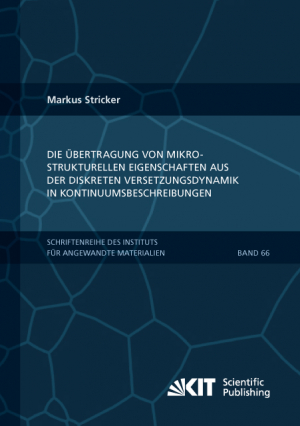 Die Übertragung von mikrostrukturellen Eigenschaften aus der diskreten Versetzungsdynamik in Kontinuumsbeschreibungen