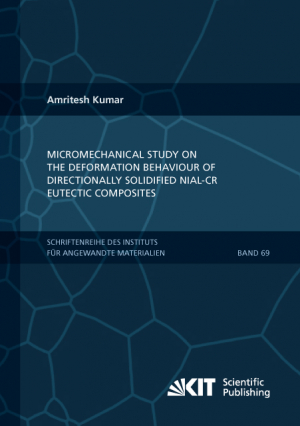 Micromechanical study on the deformation behaviour of directionally solidified NiAl-Cr eutectic composites