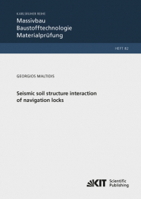 Seismic soil structure interaction of navigation locks