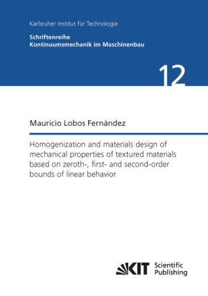 Homogenization and materials design of mechanical properties of textured materials based on zeroth-, first- and second-order bounds of linear behavior