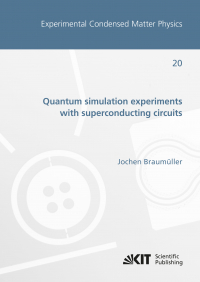 Quantum simulation experiments with superconducting circuits